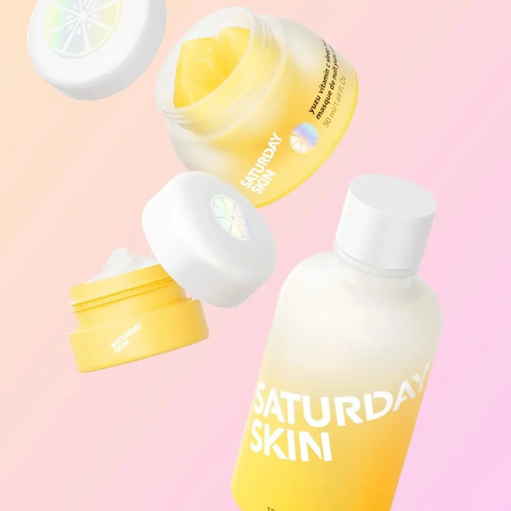 Saturday Skin Yuzu Vitamin C Brightening Toner 125ml New Sealed Glow K-Beauty